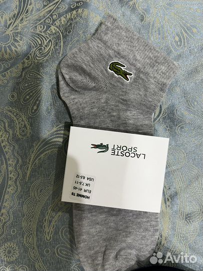 Носки lacoste оригинал