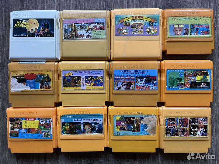 Картриджи Dendy, Famicom