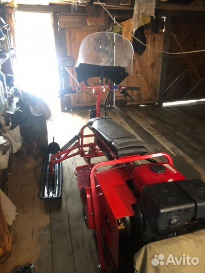 Мотобуксировщик мбс3-15вфэ Forza с лыжнм модулем