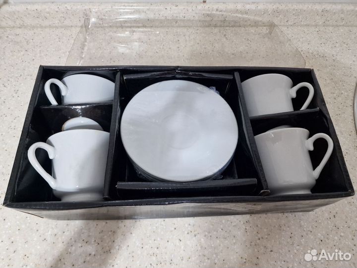 Чайный сервиз костяной фарфор