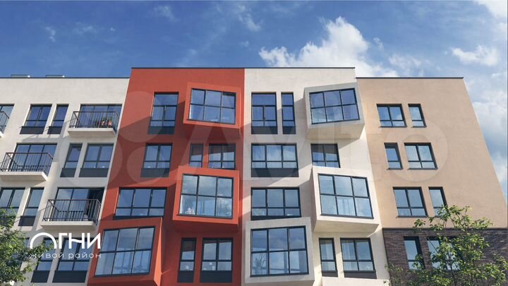 2-к. квартира, 57,5 м², 1/5 эт.