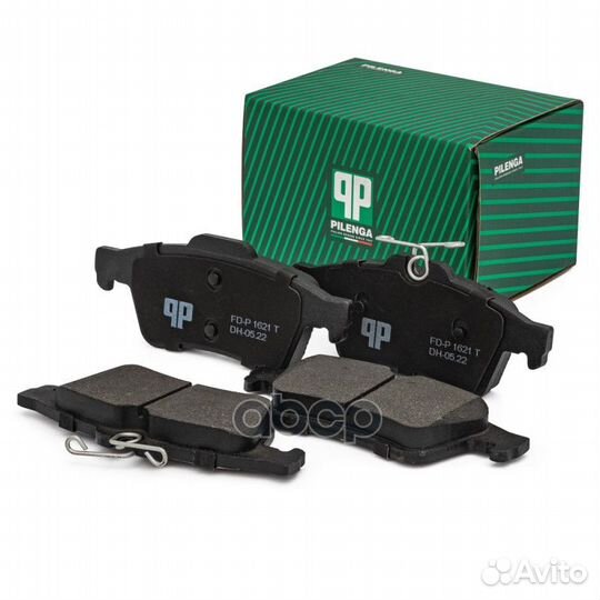 Колодки тормозные дисковые Премиум зад, прав