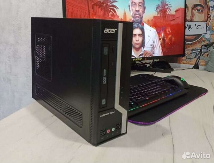 Корпус тонкий SFF Acer Veriton