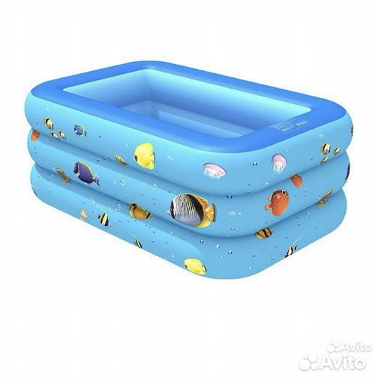 Детский надувной бассейн новый