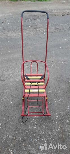 Детские зимние санки