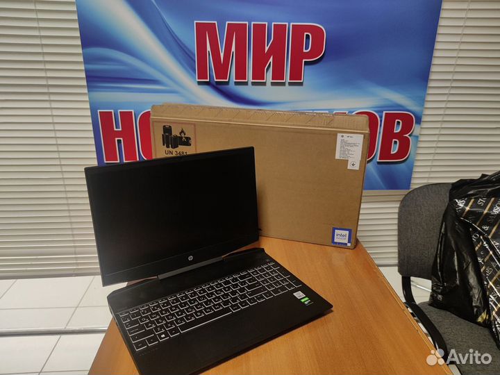Игровой ноутбук / HP / как новый / 2021 год