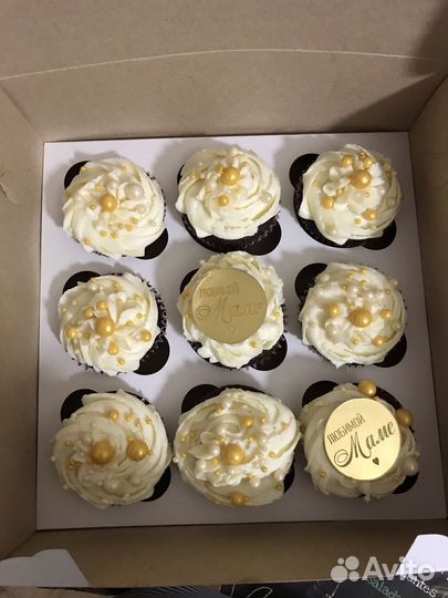 Бенто торт, капкейки