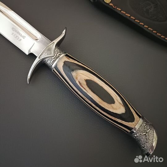 Подарочный нож Финка нквд /кованый 95х18