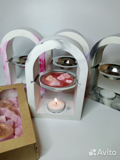 Аромалампа с ароматическим воском(мелтсы)