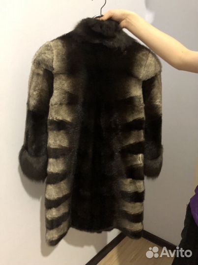 Новая норковая шуба 44-46