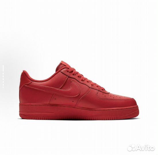 Nike air force 1 low triple red