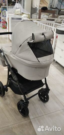 Pituso Коляска 2 в1 Nino короб+прогулка Кожа