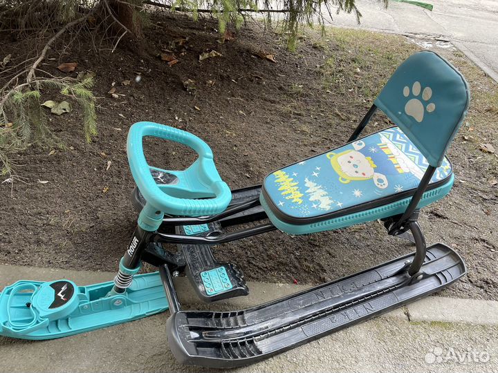 Детский снегокат бу