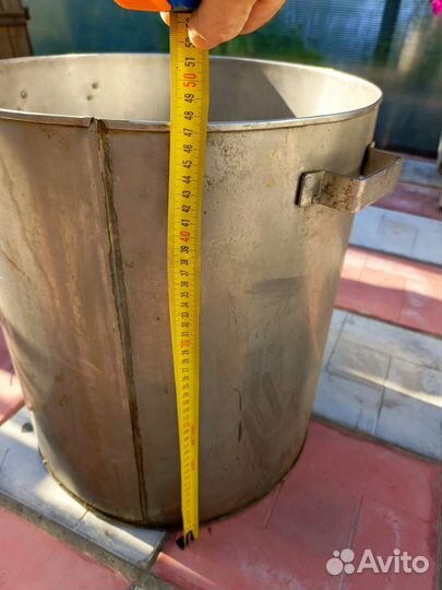 Бак из нержавейки бу 65 литров