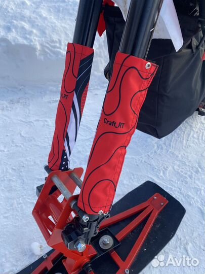 Чехол на амортизаторы сноубайка