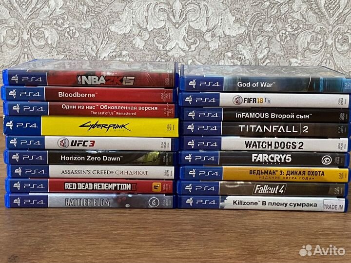 Игры на Sony playstation 4