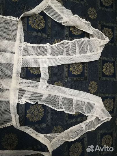 Фартук белый на последний звонок