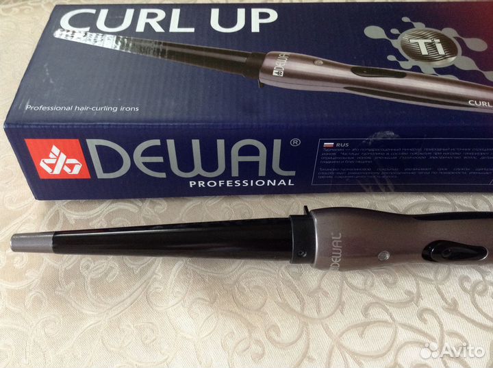 Плойка для волос конусная (13-25 мм) dewal