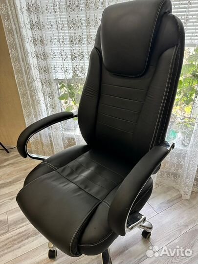 Кресло руководителя натуральная кожа