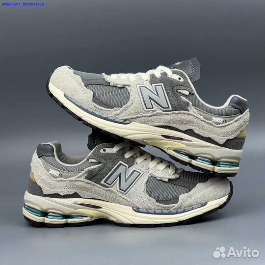 Кроссовки New Balance 2002R Светлые (Арт.85003)