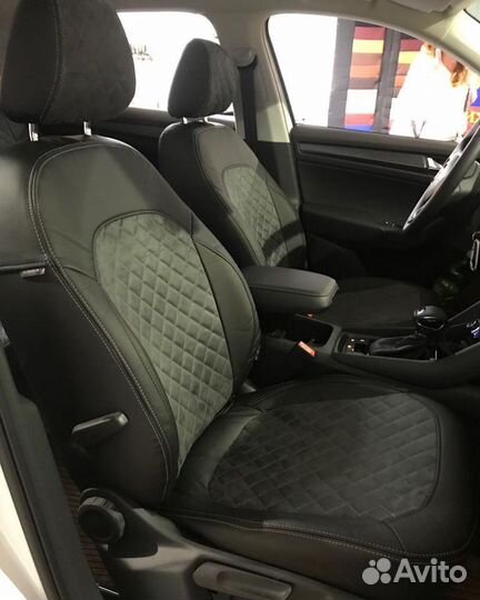 Автомобильные чехлы на Skoda Kodiaq (2016+)