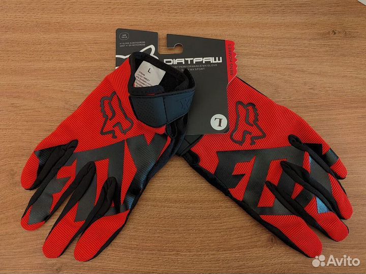 Новые перчатки Fox для мото или велосипеда