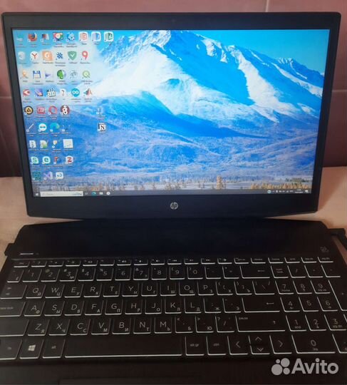Игровой ноутбук HP pavilion gaming 15