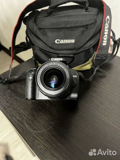 Зеркальный фотоаппарат canon eos 450d