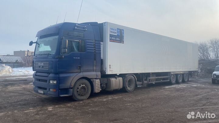 Требуется водитель Кат Е допог на MAN TGA 18.480