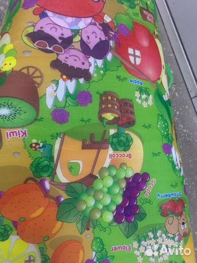 Коврик детский двухсторонний