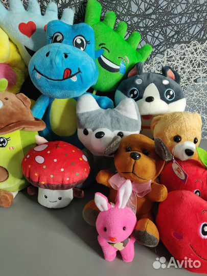 Мягкие игрушки пакетом.Были в коллекции