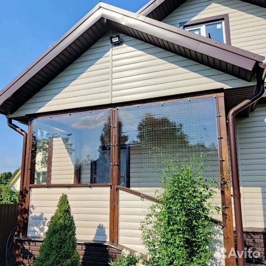 Гибкие и мягкие окна для террас