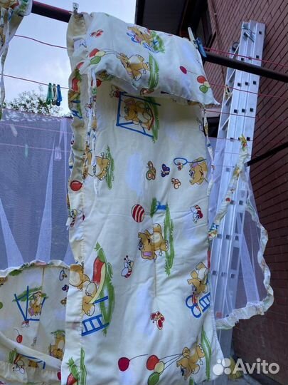 Балдахин и москитная сетка на детскую кроватку