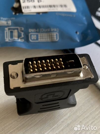 Переходник dvi-i vga/svga