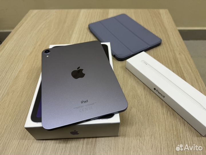 iPad Mini 6 64Gb WiFi Акб93 Procreate Чехол Пятно