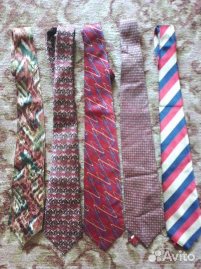 Галстуки винтаж. Запонки СССР