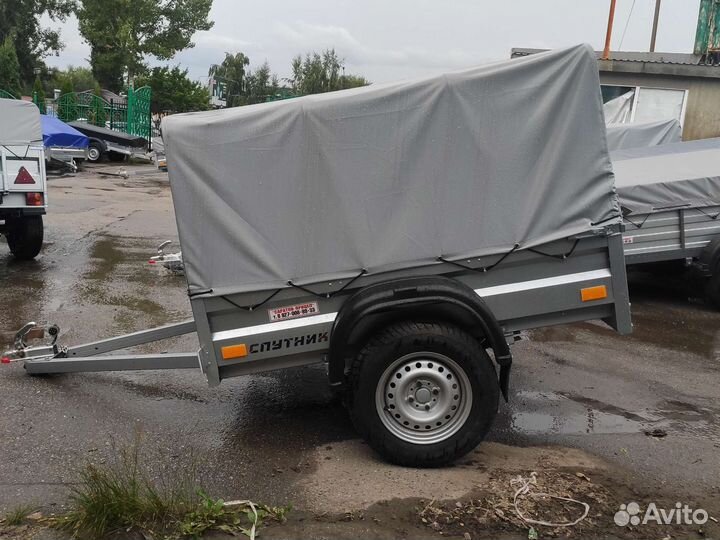 Прицеп Спутник 1712/33 высокий тент