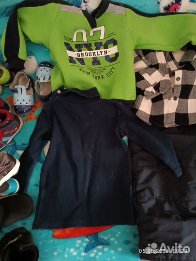 Детская одежда для мальчиков 80 86 пакетом