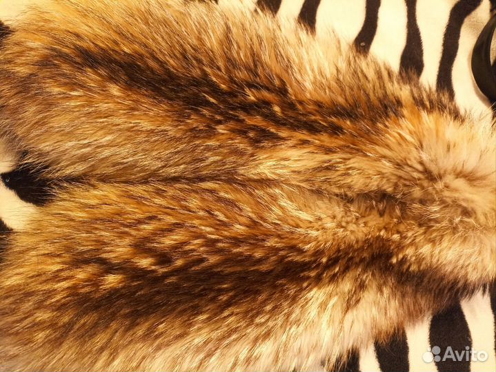 Воротник мех енот