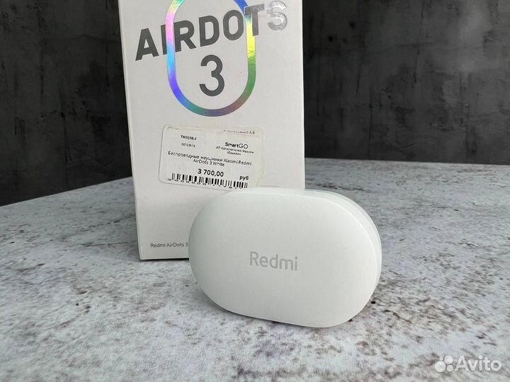 Беспроводные наушники Xiaomi Redmi AirDots 3 White