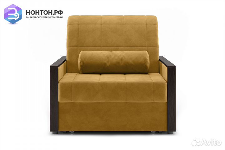 Кресло аккордеон Милена горчичное