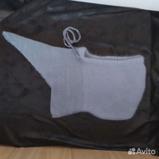 Капор капюшон женский норковый