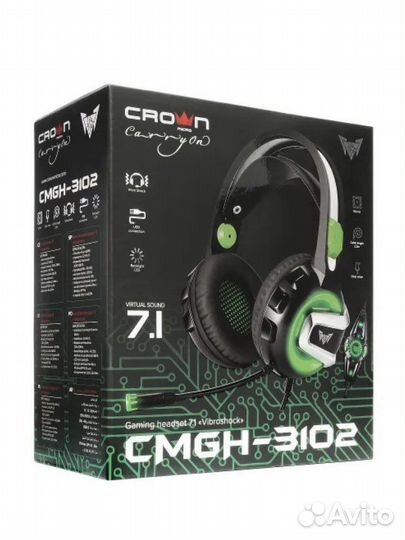 Игровые наушники новые