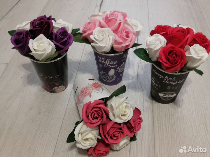 Букет из мыла