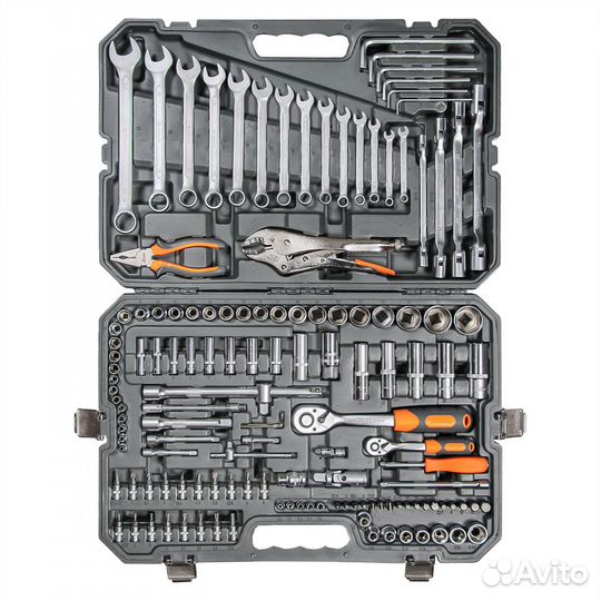 Набор инструментов универсальный 137 предметов, пл