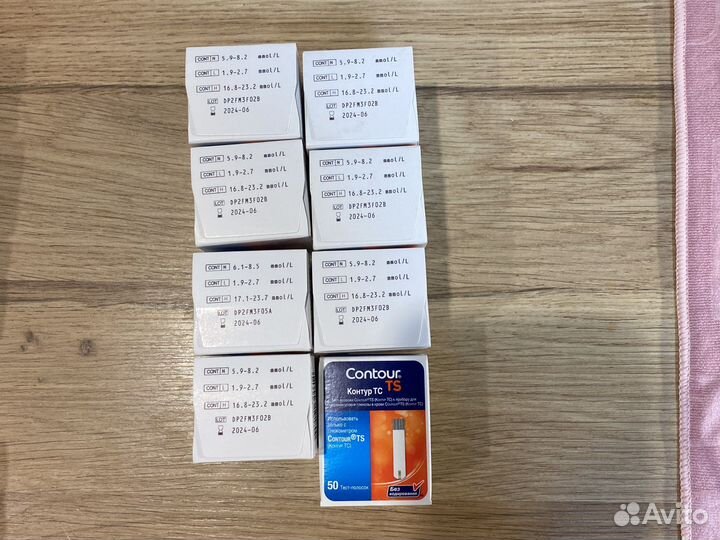 Тест полоски контур тс 50