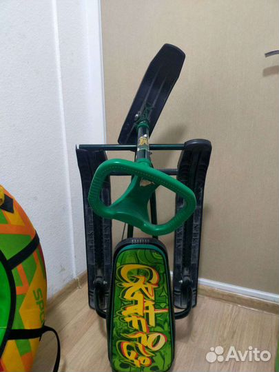 Детский снегокат бу