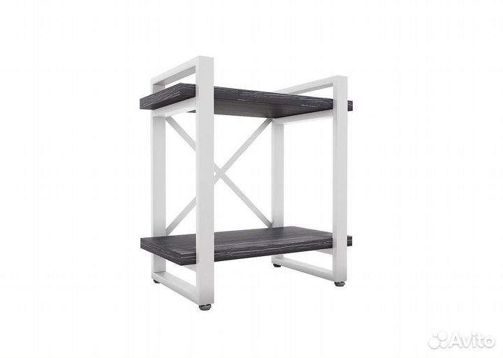 Тумба прикроватная Айсберг Лофт 40 белый/северное