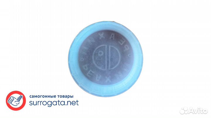 Винтовая крышка для стеклянной бутыли