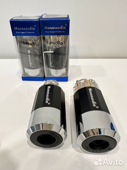 Силовые коннекторы Monosaudio (медь)